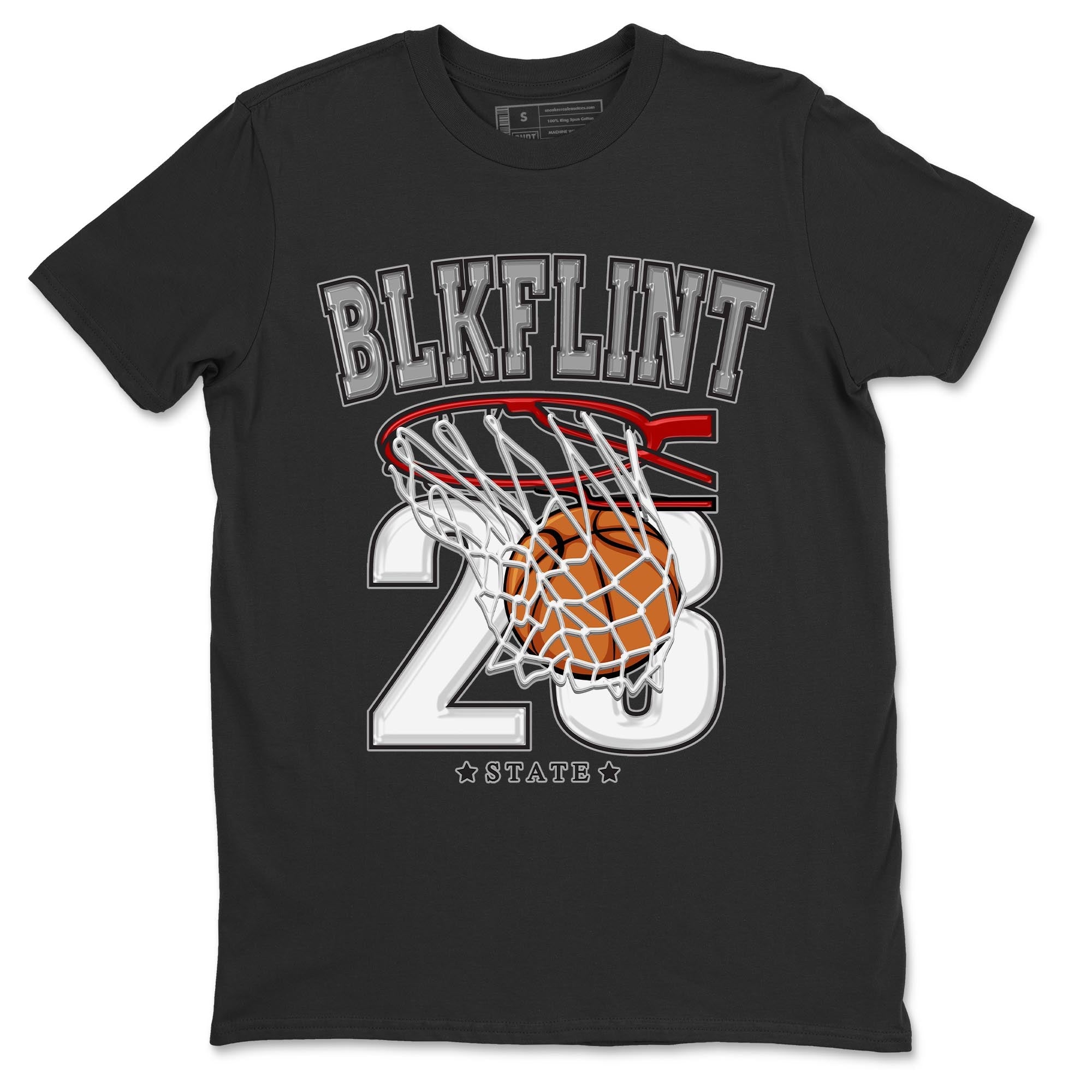 Air Jordan 13 Black Flint Sneaker Match Tees Basketball Sneaker Tees AJ 13s Black Flint Sneaker Release Tees Unisex Shirts Black 2