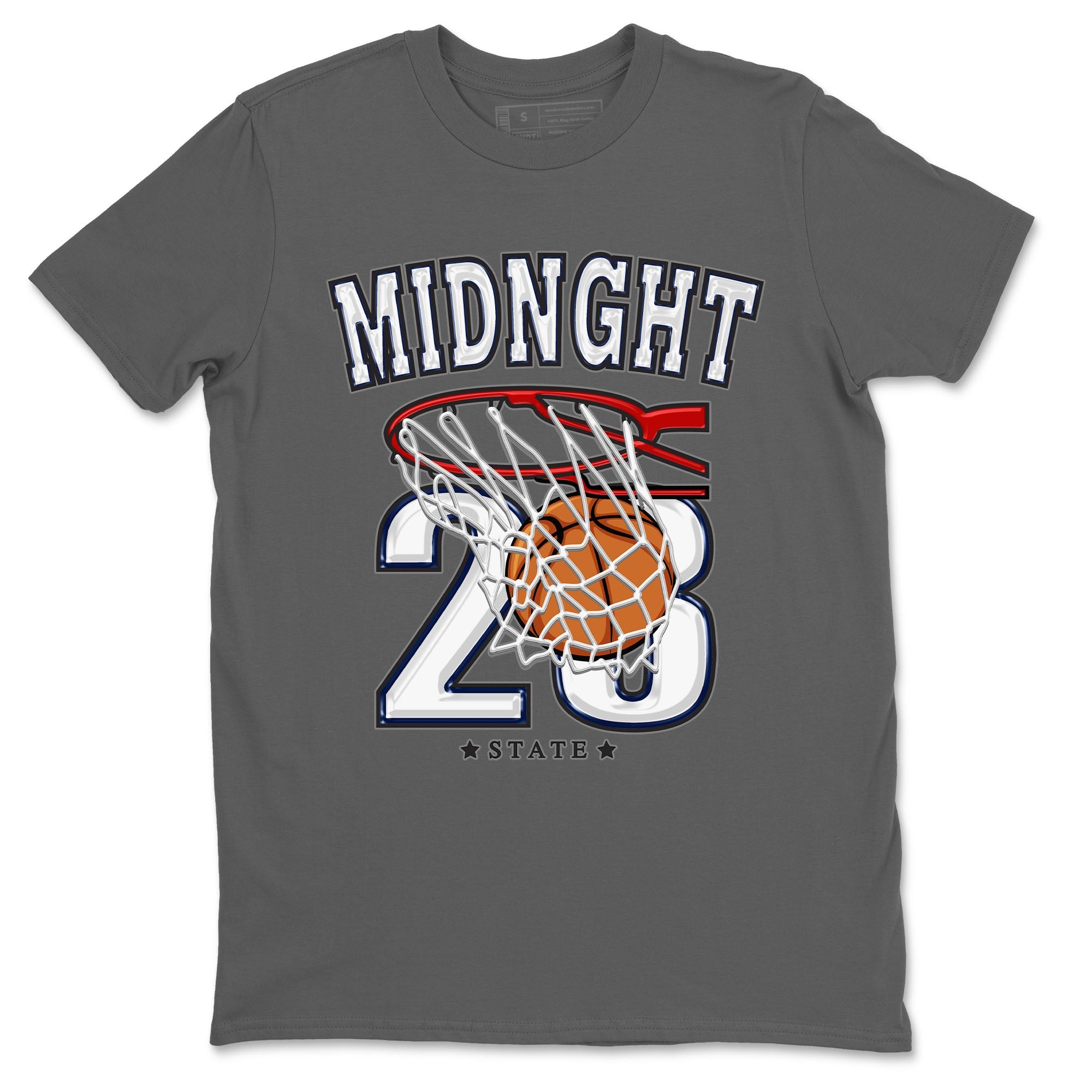 Air Jordan 3 Retro Midnight Navy shirt to match jordans Basketball sneaker shirt 3s Midnight Navy SNRT sneaker tees unisex crew neck cotton Cool Grey 2 crew neck shirt