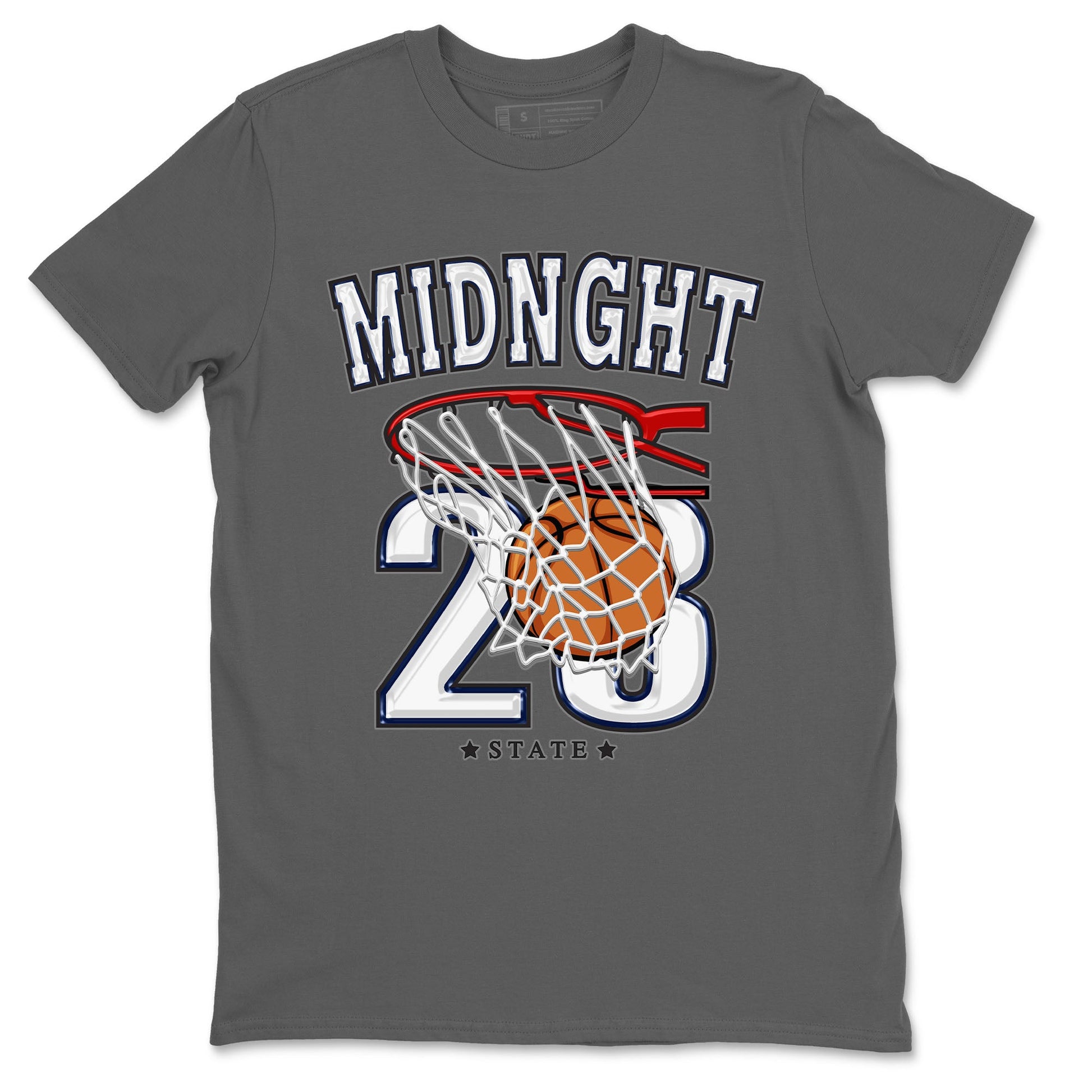 Air Jordan 3 Retro Midnight Navy shirt to match jordans Basketball sneaker shirt 3s Midnight Navy SNRT sneaker tees unisex crew neck cotton Cool Grey 2 crew neck shirt