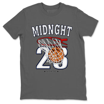 Air Jordan 3 Retro Midnight Navy shirt to match jordans Basketball sneaker shirt 3s Midnight Navy SNRT sneaker tees unisex crew neck cotton Cool Grey 2 crew neck shirt