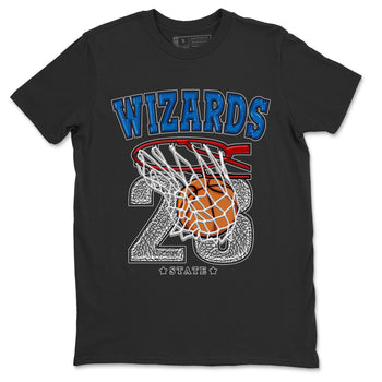 Air Jordan 3 Wizards Sneaker Match Tees Basketball Sneaker Tees Air Jordan 3 Wizards Sneaker Release Tees Unisex Shirts Black 2