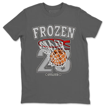 AJ4 Frozen Moments shirt to match jordans Basketball sneaker tees Crew Neck AJ4 Frozen Moments SNRT Sneaker Release Tees Unisex Casual Shirts Cool Grey 2 T-Shirt