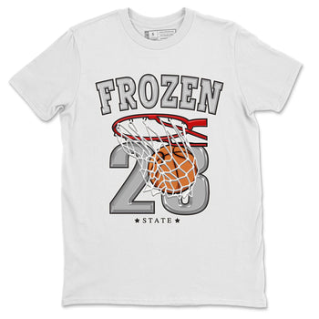 AJ4 Frozen Moments shirt to match jordans Basketball sneaker tees Crew Neck AJ4 Frozen Moments SNRT Sneaker Release Tees Unisex Casual Shirts White 2 T-Shirt