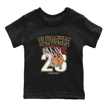 Basketball sneaker match tees to Yellow Ochre 6s street fashion brand for shirts to match Jordans SNRT Sneaker Tees Air Jordan 6 Yellow Ochre unisex t-shirt Black 2 youth shirt