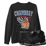 Air Jordan 7 Chambray shirt to match jordans Basketball sneaker tees AJ7 Chambray SNRT Sneaker Release Tees Unisex Black 1 T-Shirt