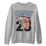 Air Jordan 7 Chambray shirt to match jordans Basketball sneaker tees AJ7 Chambray SNRT Sneaker Release Tees Unisex Heather Grey 2 T-Shirt