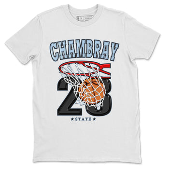 Air Jordan 7 Chambray shirt to match jordans Basketball sneaker tees AJ7 Chambray SNRT Sneaker Release Tees Unisex White 2 T-Shirt