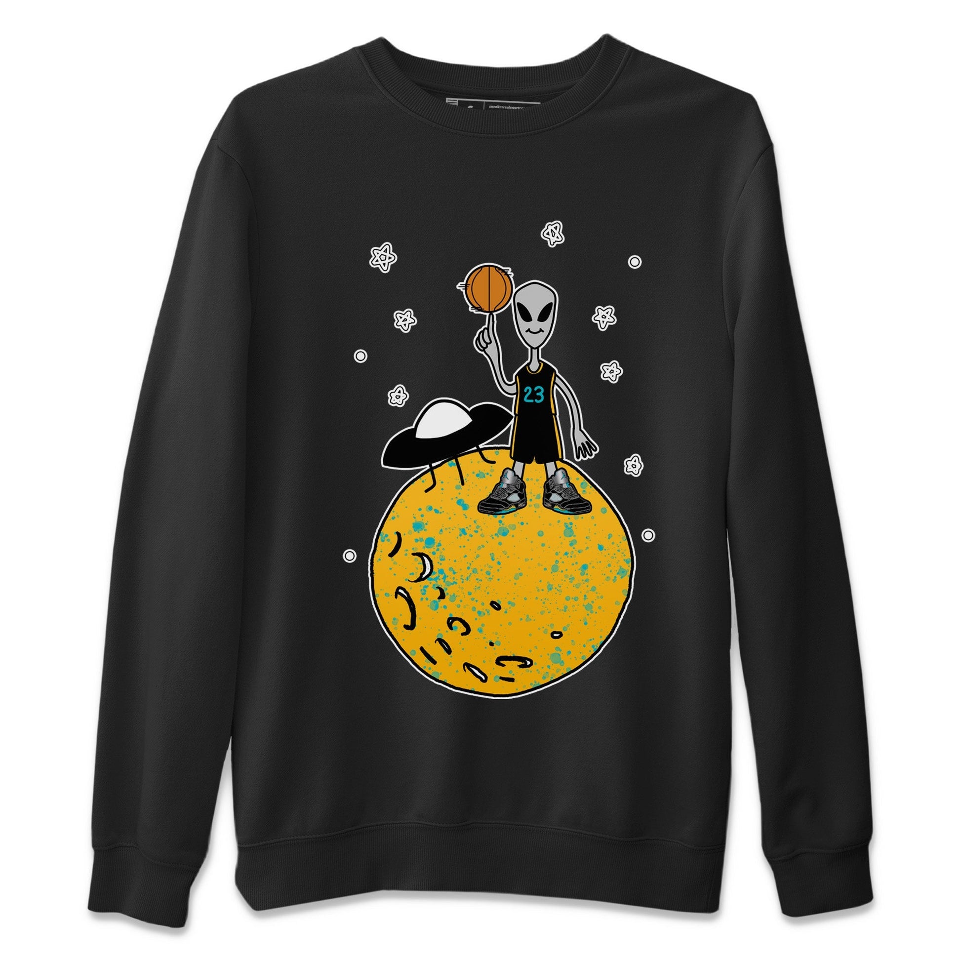 Jordan 5 Aqua Sneaker Match Tees Basketball Alien Sneaker Tees Jordan 5 Aqua Sneaker Release Tees Unisex Shirts