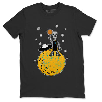 Jordan 5 Aqua Sneaker Match Tees Basketball Alien Sneaker Tees Jordan 5 Aqua Sneaker Release Tees Unisex Shirts
