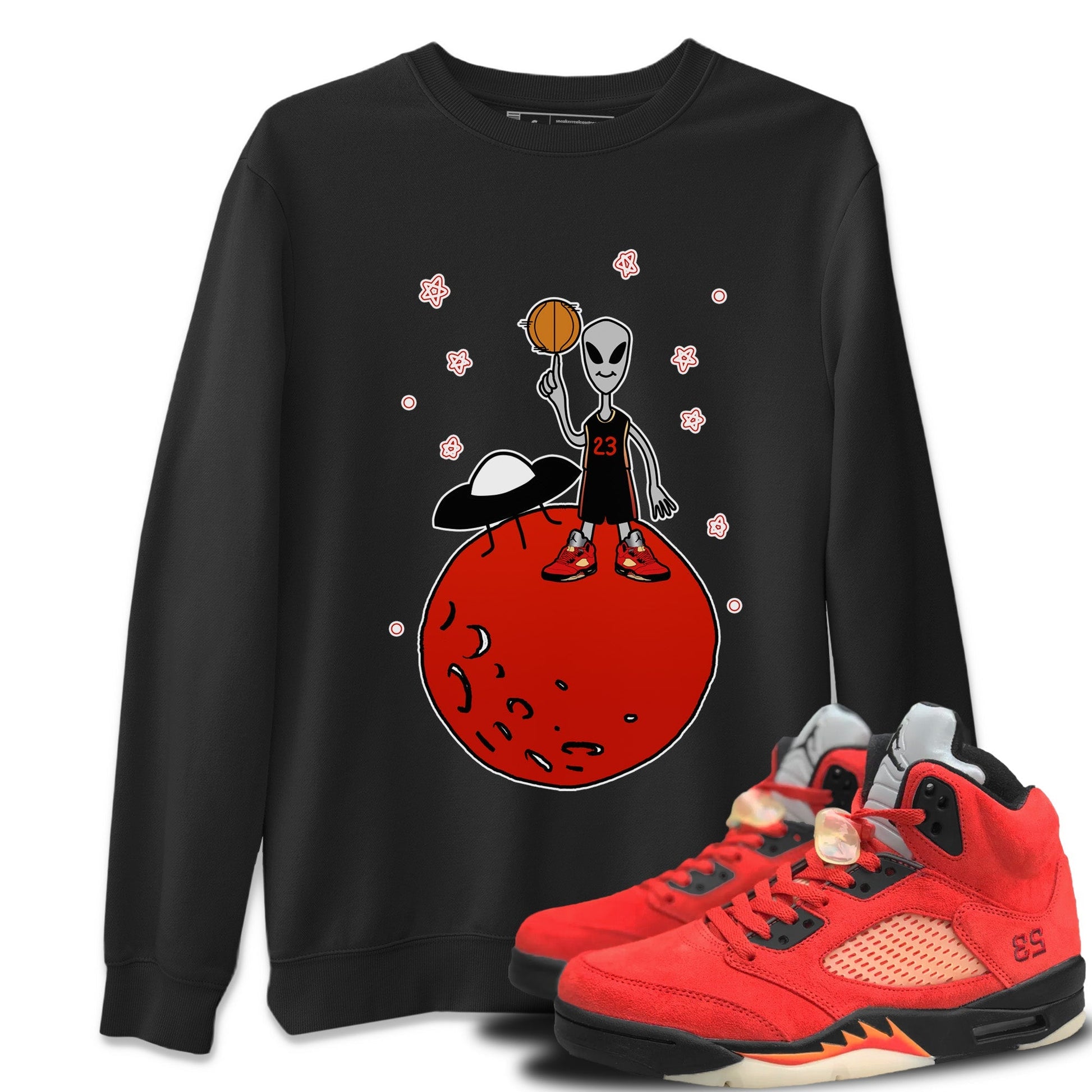 Jordan 5 Mars For Her Sneaker Match Tees Basketball Alien Sneaker Tees Jordan 5 Mars For Her Sneaker Release Tees Unisex Shirts