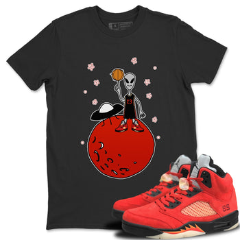 Jordan 5 Mars For Her Sneaker Match Tees Basketball Alien Sneaker Tees Jordan 5 Mars For Her Sneaker Release Tees Unisex Shirts