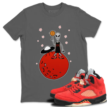 Jordan 5 Mars For Her Sneaker Match Tees Basketball Alien Sneaker Tees Jordan 5 Mars For Her Sneaker Release Tees Unisex Shirts