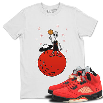 Jordan 5 Mars For Her Sneaker Match Tees Basketball Alien Sneaker Tees Jordan 5 Mars For Her Sneaker Release Tees Unisex Shirts