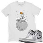 Jordan 1 Light Smoke Grey Sneaker Match Tees Basketball Alien Sneaker Tees Jordan 1 Light Smoke Grey Sneaker Release Tees Unisex Shirts