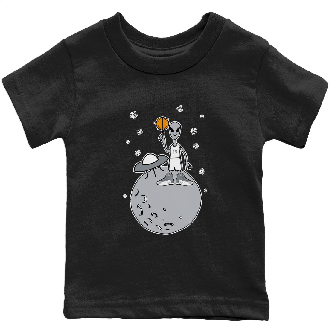 Jordan 12 Stealth Sneaker Match Tees Basketball Alien Sneaker Tees Jordan 12 Stealth Sneaker Release Tees Kids Shirts