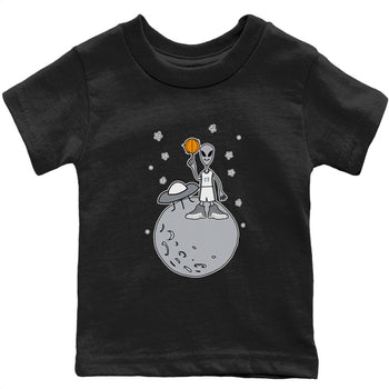 Jordan 12 Stealth Sneaker Match Tees Basketball Alien Sneaker Tees Jordan 12 Stealth Sneaker Release Tees Kids Shirts