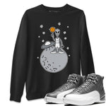 Jordan 12 Stealth Sneaker Match Tees Basketball Alien Sneaker Tees Jordan 12 Stealth Sneaker Release Tees Unisex Shirts