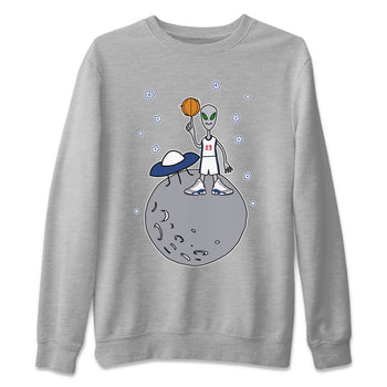 Jordan 13 French Blue Sneaker Match Tees Basketball Alien Sneaker Tees Jordan 13 French Blue Sneaker Release Tees Unisex Shirts