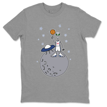 Jordan 13 French Blue Sneaker Match Tees Basketball Alien Sneaker Tees Jordan 13 French Blue Sneaker Release Tees Unisex Shirts