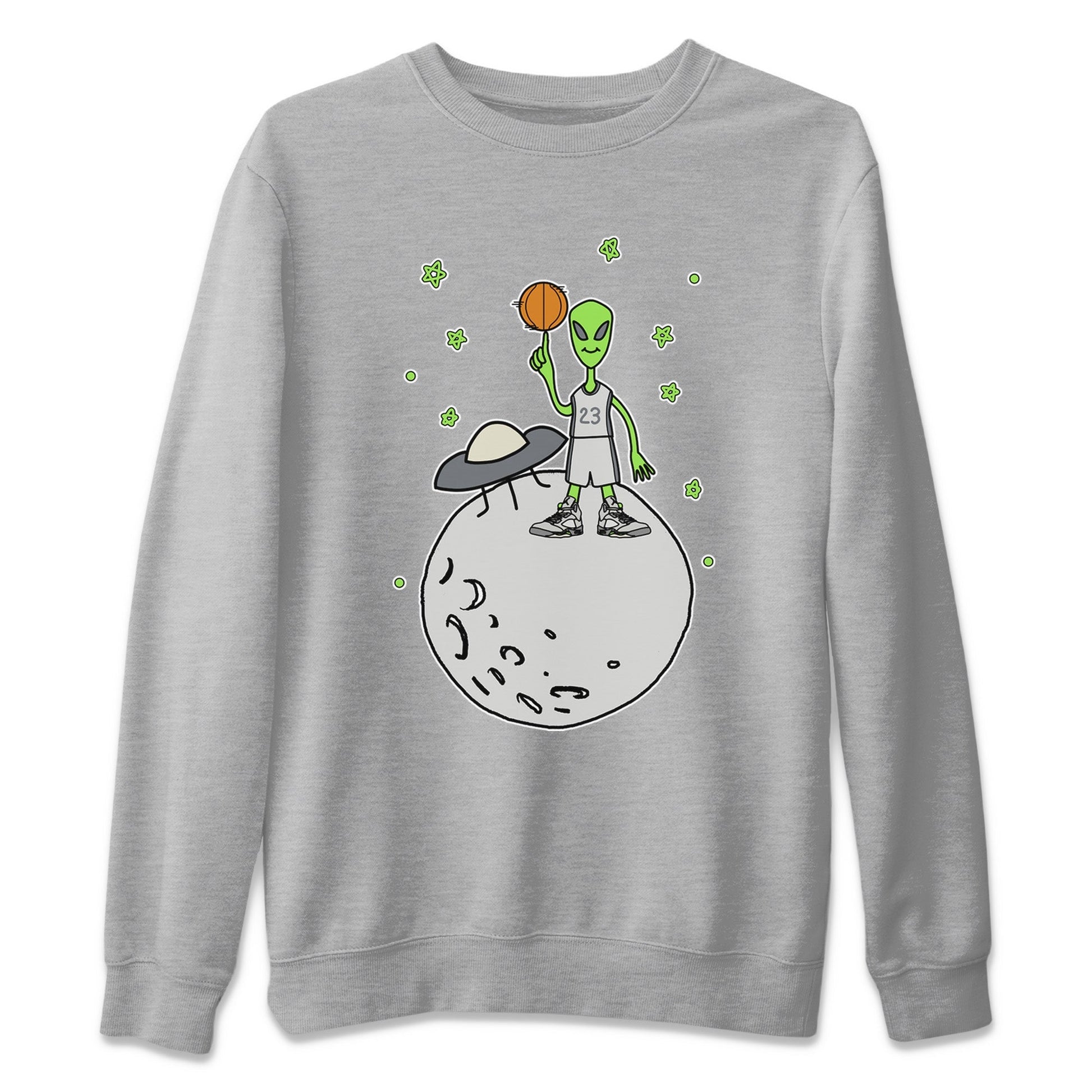 Jordan 5 Green Bean Sneaker Match Tees Basketball Alien Sneaker Tees Jordan 5 Green Bean Sneaker Release Tees Unisex Shirts