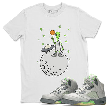 Jordan 5 Green Bean Sneaker Match Tees Basketball Alien Sneaker Tees Jordan 5 Green Bean Sneaker Release Tees Unisex Shirts