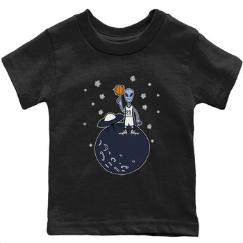 Jordan 6 Midnight Navy Sneaker Match Tees Basketball Alien Sneaker Tees Jordan 6 Midnight Navy Sneaker Release Tees Kids Shirts