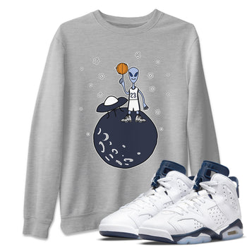 Jordan 6 Midnight Navy Sneaker Match Tees Basketball Alien Sneaker Tees Jordan 6 Midnight Navy Sneaker Release Tees Unisex Shirts