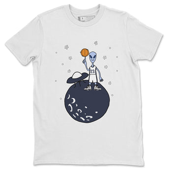 Jordan 6 Midnight Navy Sneaker Match Tees Basketball Alien Sneaker Tees Jordan 6 Midnight Navy Sneaker Release Tees Unisex Shirts