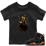 Jordan 7 Citrus Sneaker Match Tees Basketball Alien Sneaker Tees Jordan 7 Citrus Sneaker Release Tees Kids Shirts