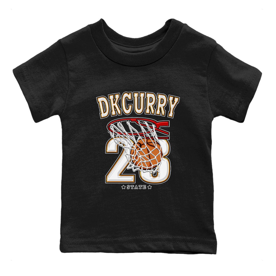 Basketball sneaker match tees to Dark Curry Reverse Curry street fashion brand for shirts to match Jordans SNRT Sneaker Tees Dunk Dark Curry unisex t-shirt Black 2 youth shirt