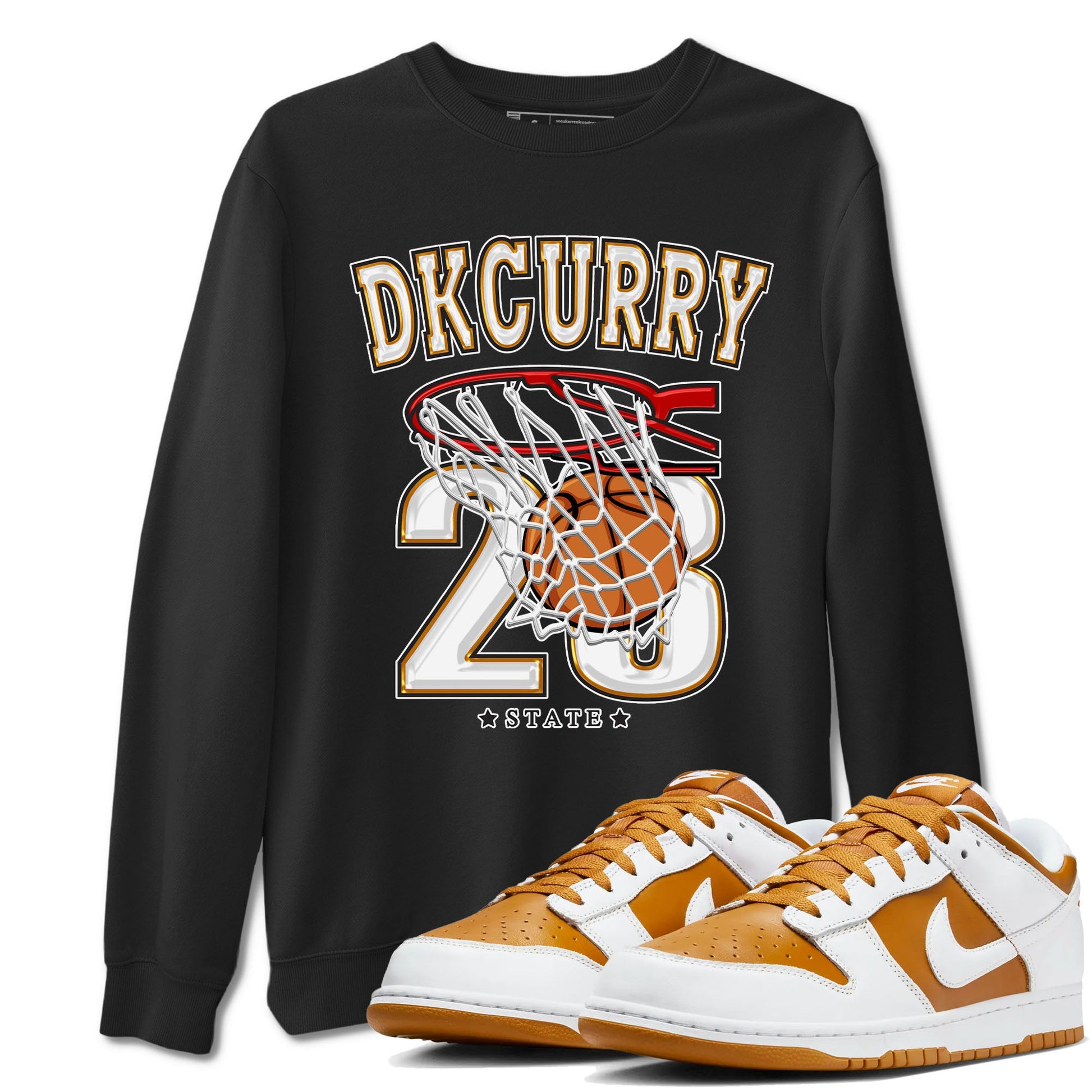 Basketball sneaker match tees to Dark Curry Reverse Curry street fashion brand for shirts to match Jordans SNRT Sneaker Tees Dunk Dark Curry unisex t-shirt Black 1 unisex shirt