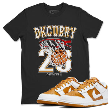 Basketball sneaker match tees to Dark Curry Reverse Curry street fashion brand for shirts to match Jordans SNRT Sneaker Tees Dunk Dark Curry unisex t-shirt Black 1 unisex shirt