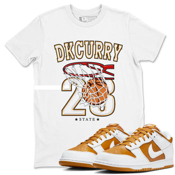 Basketball sneaker match tees to Dark Curry Reverse Curry street fashion brand for shirts to match Jordans SNRT Sneaker Tees Dunk Dark Curry unisex t-shirt White 1 unisex shirt