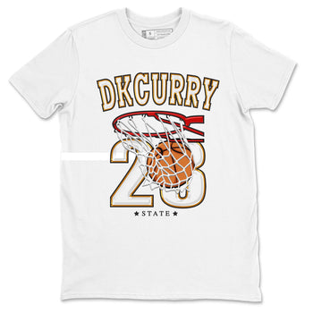 Basketball sneaker match tees to Dark Curry Reverse Curry street fashion brand for shirts to match Jordans SNRT Sneaker Tees Dunk Dark Curry unisex t-shirt White 2 unisex shirt