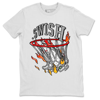 Air Jordan 13 Wolf Grey Sneaker Match Tees Basketball Hoop Sneaker Tees Air Jordan 13 Retro Wolf Grey T-Shirt Unisex Shirts White 2