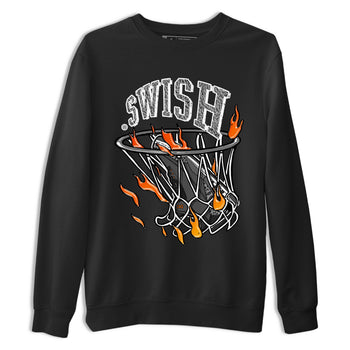 Air Jordan 3 Retro Fear shirt to match jordans Basketball Hoop sneaker tees Air Jordan 3 Fear SNRT Sneaker Release Tees Unisex Black 2 T-Shirt