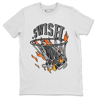 Air Jordan 3 Retro Fear shirt to match jordans Basketball Hoop sneaker tees Air Jordan 3 Fear SNRT Sneaker Release Tees Unisex White 2 T-Shirt