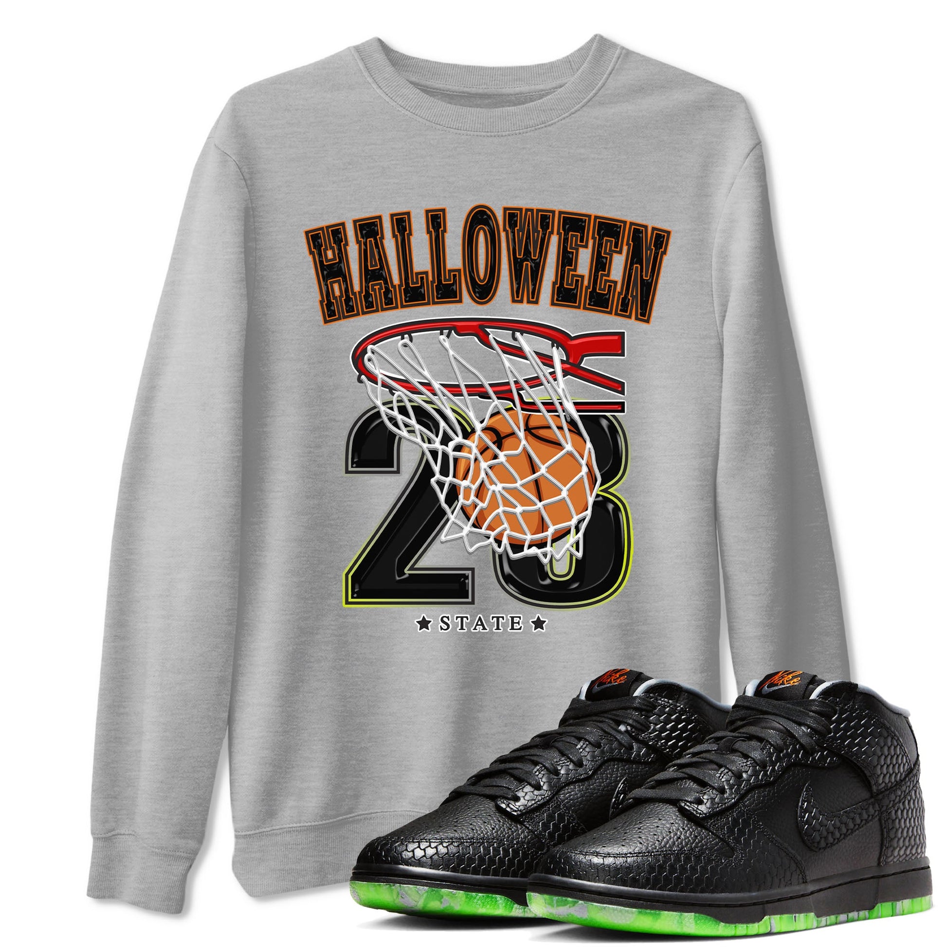 Nike Dunk Mid Premium shirt to match jordans Basketball sneaker tees Nike Dunk Mid Halloween SNRT Sneaker Tees Sneaker Matching Clothing Brand Unisex Sneaker Tee Heather Grey 1 T-Shirt