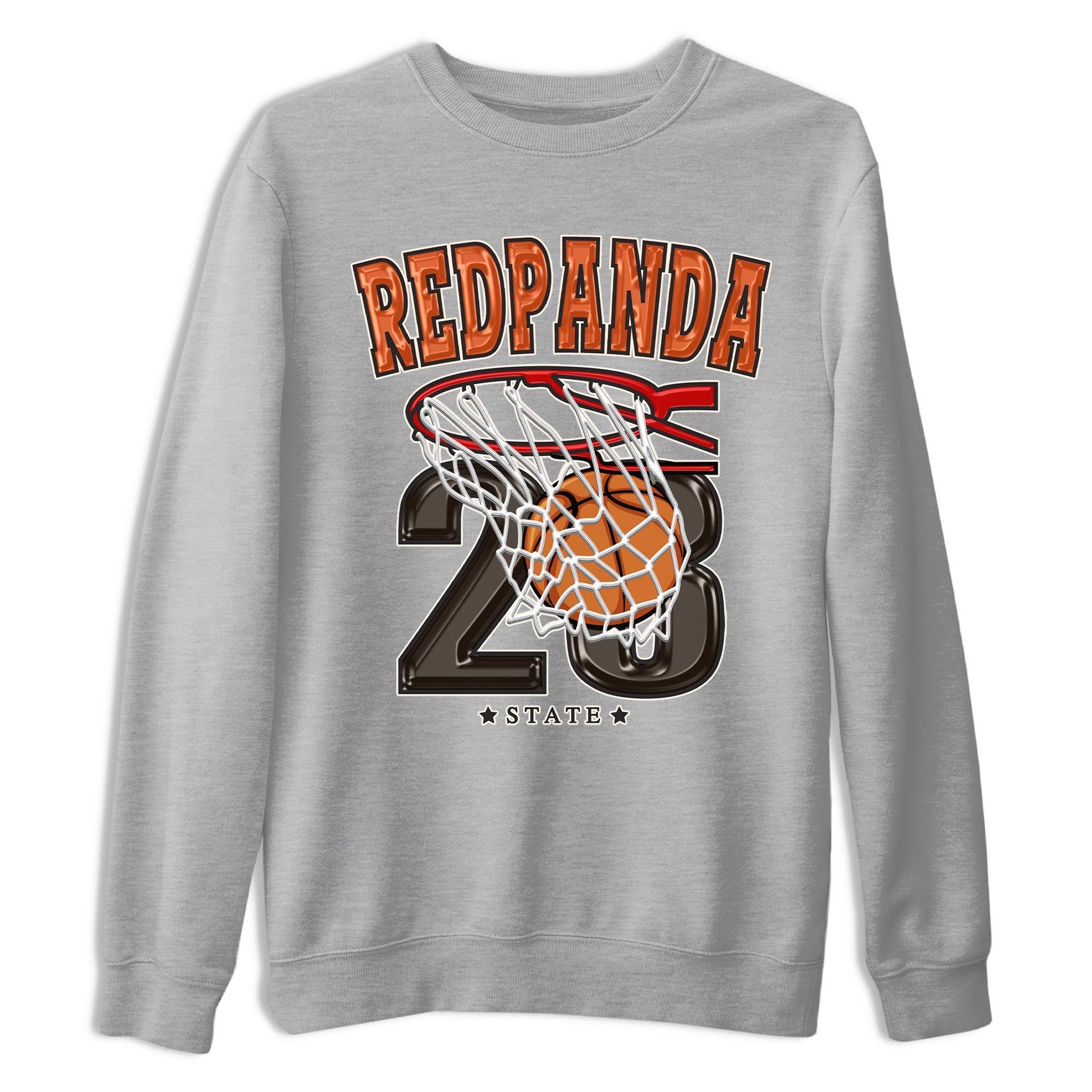 Nike Low Dunk Red Panda shirt to match jordans Basketball sneaker tees Nike Dunk Red Panda SNRT Sneaker Tees Unisex Streetwear Clothing Heather Grey 2 T-Shirt