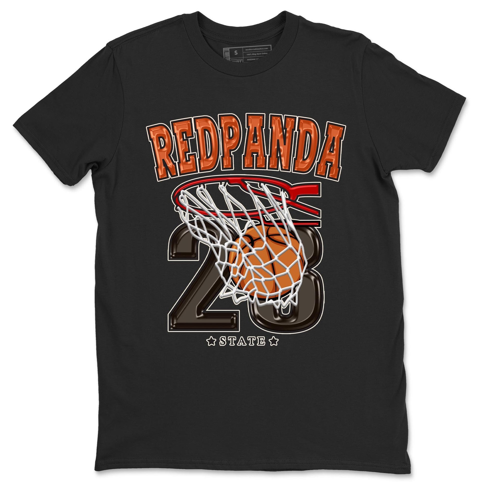 Nike Low Dunk Red Panda shirt to match jordans Basketball sneaker tees Nike Dunk Red Panda SNRT Sneaker Tees Unisex Streetwear Clothing Black 2 T-Shirt