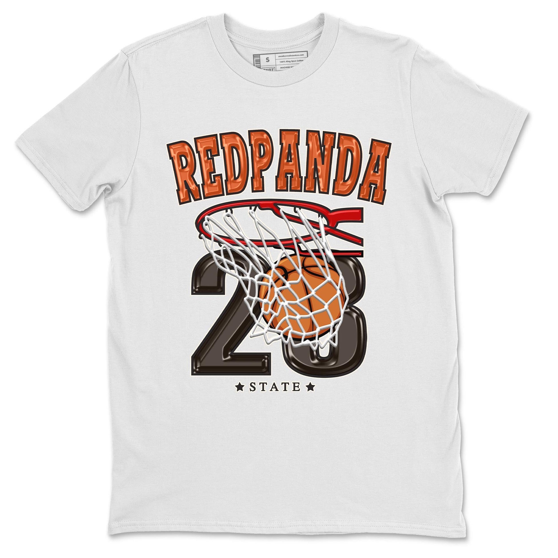 Nike Low Dunk Red Panda shirt to match jordans Basketball sneaker tees Nike Dunk Red Panda SNRT Sneaker Tees Unisex Streetwear Clothing White 2 T-Shirt