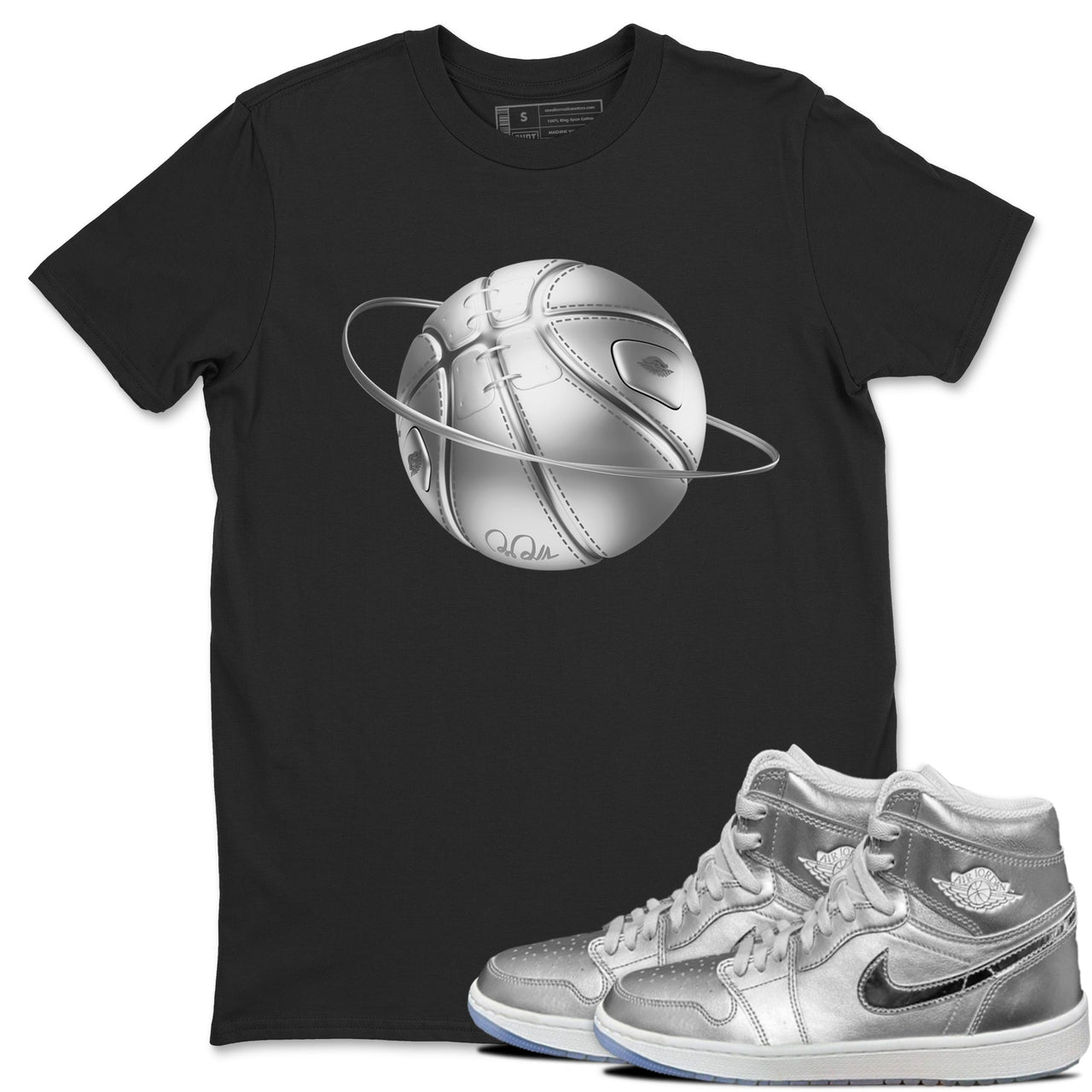 Air Jordan 1 Gift Giving shirt to match jordans Basketball Planet sneaker tees AJ1 Gift Giving SNRT Sneaker Release Tees Unisex Cool Grey 1 T-Shirt