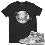 Air Jordan 1 Gift Giving shirt to match jordans Basketball Planet sneaker tees AJ1 Gift Giving SNRT Sneaker Release Tees Unisex Black 1 T-Shirt