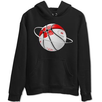 Jordan 1 Low University Red shirt to match jordans Basketball Planet sneakertees AJ1 Low University Red SNRT Sneaker Release Tees Unisex Black 2 T-Shirt