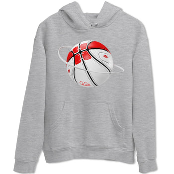 Jordan 1 Low University Red shirt to match jordans Basketball Planet sneakertees AJ1 Low University Red SNRT Sneaker Release Tees Unisex Heather Grey 2 T-Shirt