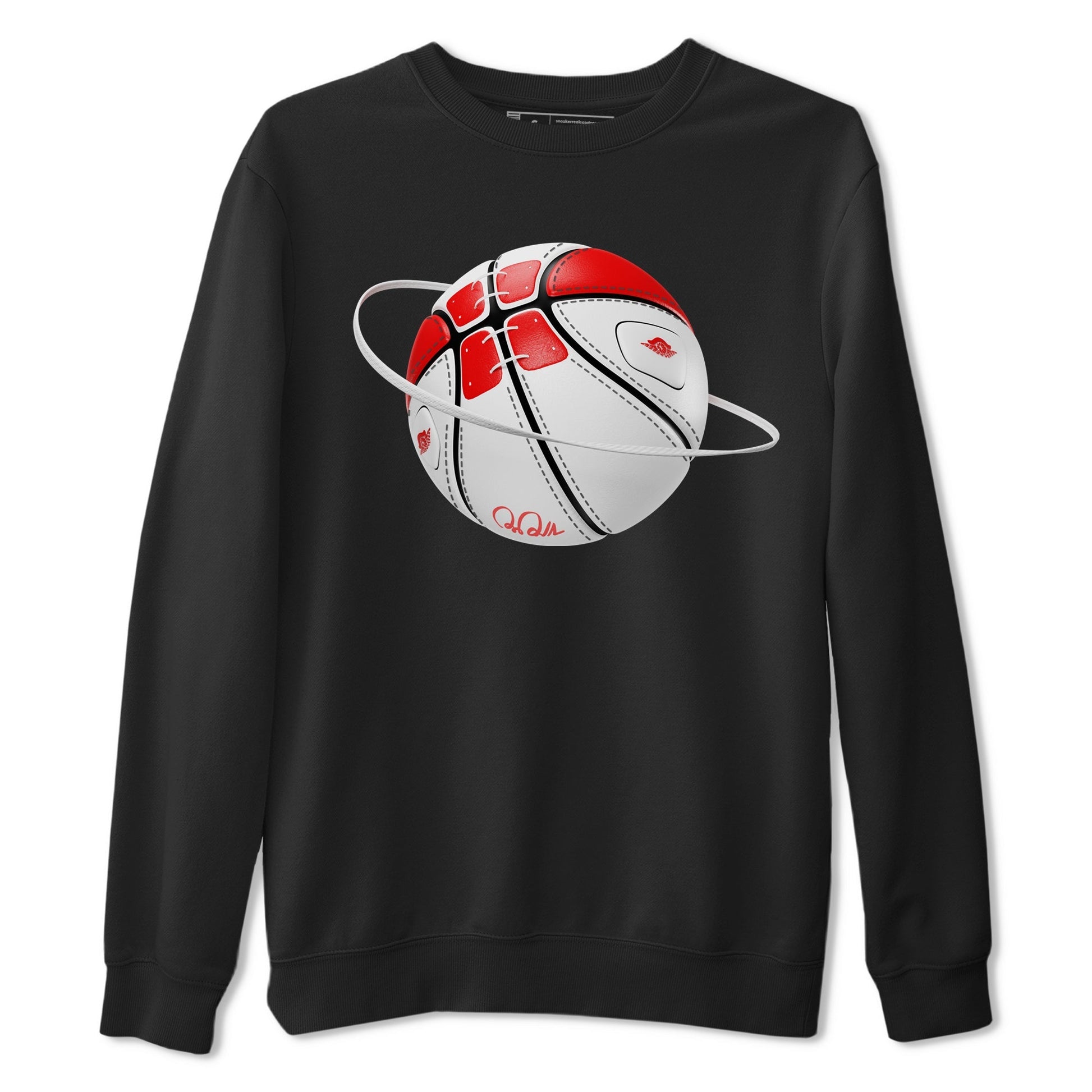 Jordan 1 Low University Red shirt to match jordans Basketball Planet sneakertees AJ1 Low University Red SNRT Sneaker Release Tees Unisex Black 2 T-Shirt