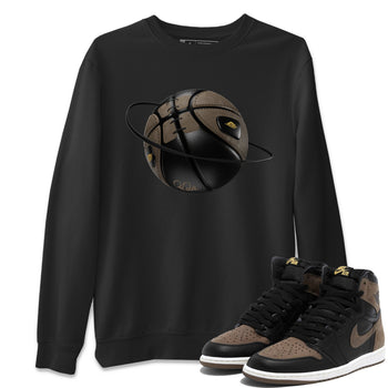 Air Jordan 1 Palomino shirt to match jordans Basketball Planet sneaker tees AJ1 High Palomino SNRT Sneaker Release Tees Unisex Black 1 T-Shirt