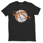 Air Jordan 1 Praline shirt to match jordans Basketball Planet sneaker tees AJ1Praline SNRT Sneaker Release Tees Unisex Black 2 T-Shirt