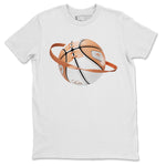 Air Jordan 1 Praline shirt to match jordans Basketball Planet sneaker tees AJ1Praline SNRT Sneaker Release Tees Unisex White 2 T-Shirt