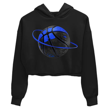 Air Jordan 1 Royal Reimagined shirt to match jordans Basketball Planet sneaker tees AJ1 OG HIGH Royal Reimagined SNRT Sneaker Release Tees Black 2 Crop T-Shirt